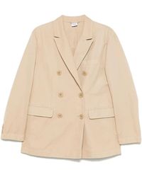 Aspesi - Double-Breasted Blazer - Lyst