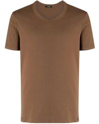 Tom Ford - V-Neck Short-Sleeve T-Shirt - Lyst