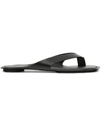 MM6 by Maison Margiela - Anatomic Leather Flip Flops - Lyst