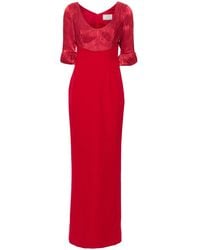 V:PM ATELIER - Flora Scoop-Neck Gown - Lyst
