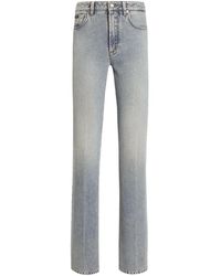 Dolce & Gabbana - Straight Low Rise Jeans - Lyst