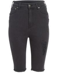 SER.O.YA - Pantalones cortos Maya con efecto envejecido - Lyst