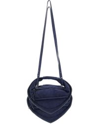 FEDERICO CINA - Torttelino Suede Tote Bag - Lyst
