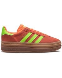 adidas - Gazelle Bold "Solar" Sneakers - Lyst