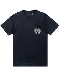 Chrome Hearts - Las Vegas Exclusive Horseshoe Logo Chest-Pocket T-Shirt - Lyst