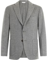 Boglioli - Blazer Monopetto A Quadri - Lyst