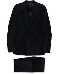 Canali - Pinstripe Double-Breasted Suit - Lyst