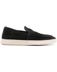 Officine Creative - Slip-on Suede Sneakers - Lyst
