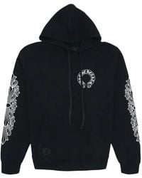 Chrome Hearts - Hearts Horse Shoe Floral Long-Sleeve Hoodie - Lyst