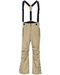 Yves Salomon - Pantalon Droit À Logo Imprimé - Lyst