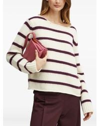 forte_forte - Striped Boat-Neck Sweater - Lyst