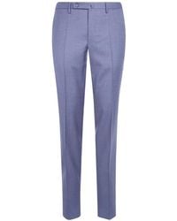 Incotex - Virgin Wool Tailored Trousers - Lyst