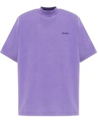 The Attico - Logo-Embroidered Top - Lyst