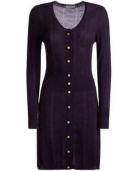 Bally - Wollen Jurk - Lyst
