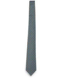 Kiton - Geometric-Pattern Seven-Fold Tie - Lyst