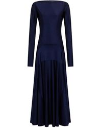 Rabanne - Boat-neck midi dress - Lyst