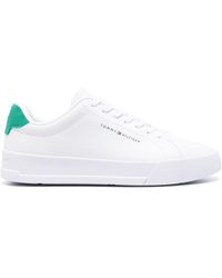 Tommy Hilfiger - Court Low-top Leather Sneakers - Lyst
