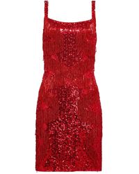 Jenny Packham - Tina Minikleid Mit Pailletten - Lyst