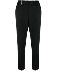 Peserico - Wool-blend Cropped Trousers - Lyst