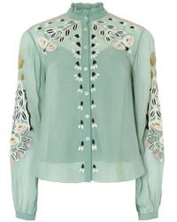 Temperley London - Rosalba Embroidered Shirt - Lyst