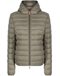 Save The Duck - Hooded Puffer Jacket - Lyst