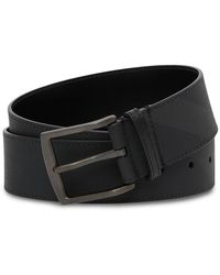 Burberry - London Check Leather Belt - Lyst