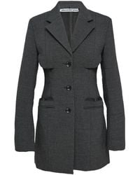 Alexander Wang - Blazer Met Enkele Rij Knopen - Lyst