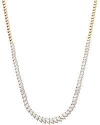 Anita Ko - 18kt Yellow Gold Diamond Necklace - Lyst