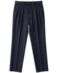 Lardini - Pleated Tailored Trousers - Lyst