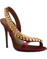 Giuseppe Zanotti - 105Mm Rhinestone-Embellished Heeled Sandals - Lyst