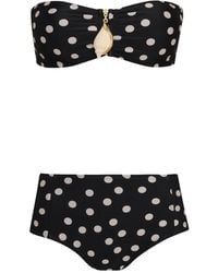 Brigitte Bardot - Shell-detail Bikini - Lyst