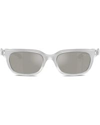 DIESEL - Rectangle-Frame Sunglasses - Lyst
