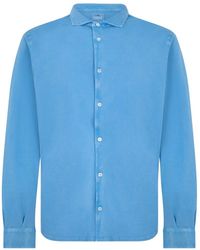 Fedeli - Long-Sleeve Cotton Shirt - Lyst