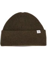 NOWADAYS - Ribbed-Knit Beanie Hat - Lyst