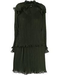 KENZO - Pleated Short Dress - Lyst