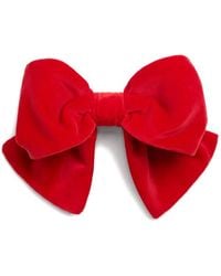 Patou - Velvet Bow Hair Clip - Lyst