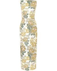 Carolina Herrera - フローラル マキシドレス - Lyst