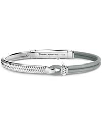 Zancan - Pulsera con logo grabado - Lyst