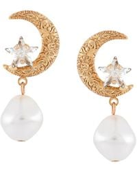 Jennifer Behr - Lune パール ピアス - Lyst