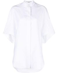 Stella McCartney - Linen-blend Tunic Shirt - Lyst