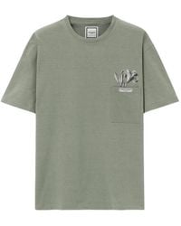 WOOYOUNGMI - Floral-Print Pocket T-Shirt - Lyst