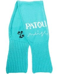 Patou - Sciarpa Con Logo - Lyst