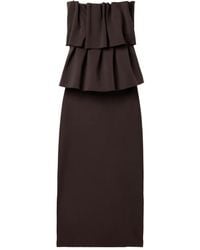 House of Dagmar - Sculpted Midi Dress - Lyst