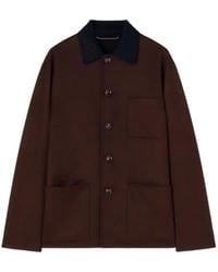 RETORI - Reversible Virgin-Wool Overshirt - Lyst
