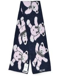 Magliano - Orsetti Schal Aus Jacquard-Strick Mit Bärenmotiv - Lyst