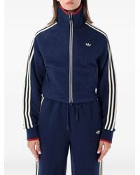 adidas - Firebird 3-Stripes Sweatshirt - Lyst