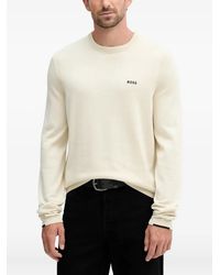 BOSS - Ever-X Crew-Neck Sweater - Lyst