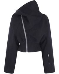 Rick Owens - Asymmetric-Zip Jacket - Lyst