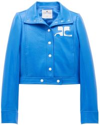 Courreges - Reedition Vinyl Jacket - Lyst