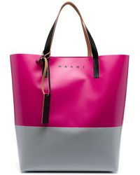 Marni - Borsa Tote Tribeca Con Design Color-Block - Lyst